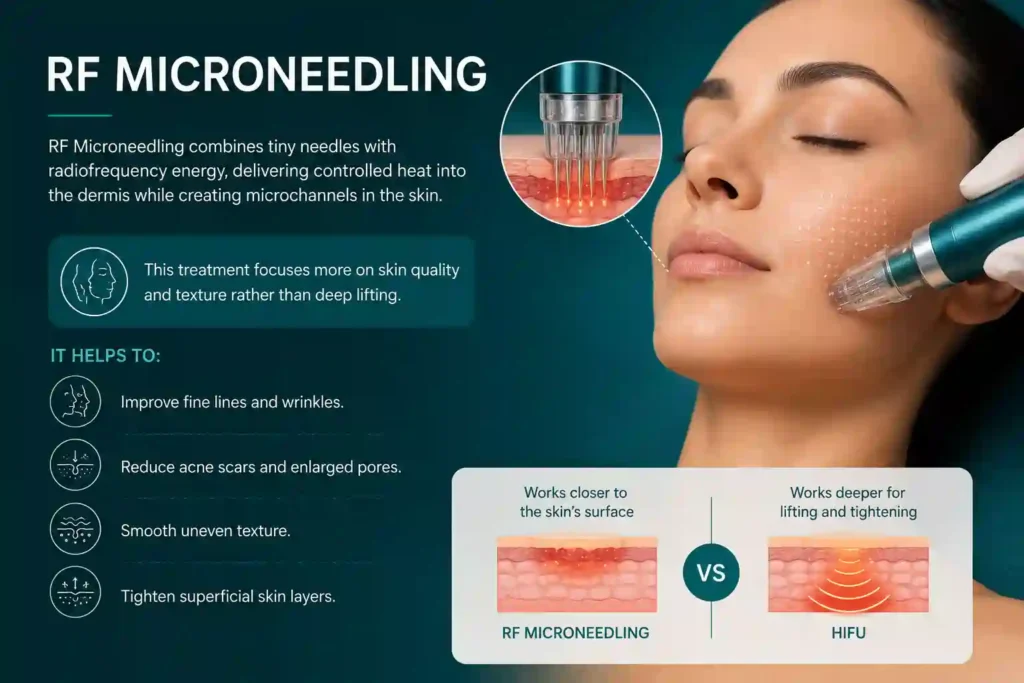 What Does RF Microneedling Do That HIFU Alone Cannot Chipping Norton