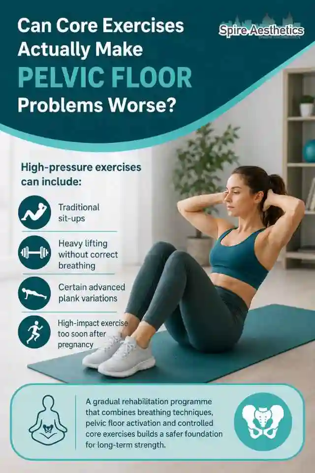 Can Strengthening Your Core Alone Actually Make Pelvic Floor Problems Worse Chipping Norton?